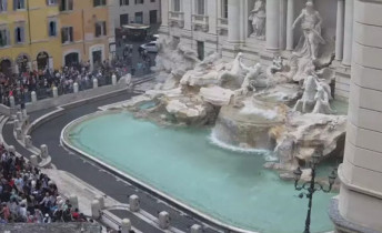 Slika pregleda web-kamere Trevi Fountain - Rome